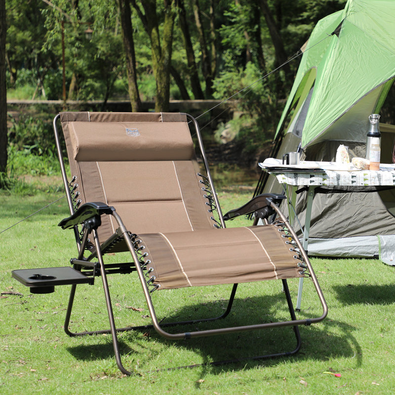 Timber Ridge Reclining Zero Gravity Chair with Cushions BestFurnitureSet